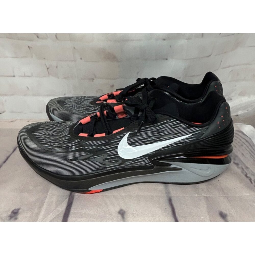 Nike Air Zoom GT Cut 2 Envision Bred Mens Basketball Shoes Size 18 Black White - Picture 3 of 12